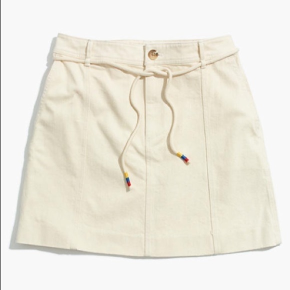 Madewell Capital A-line mini skirt - Picture 3 of 5